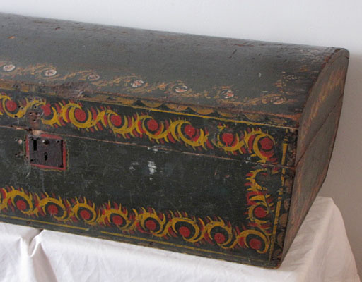 Painted Dome Box