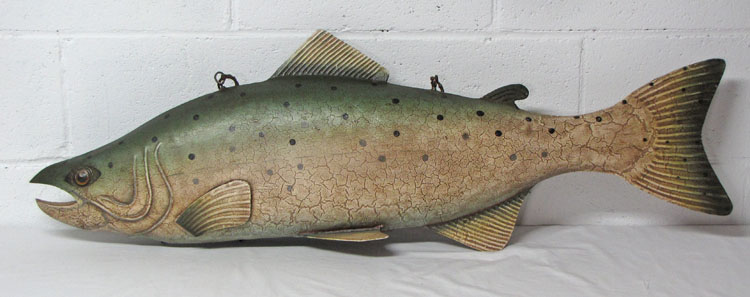 Hanging Fish Trade Sign