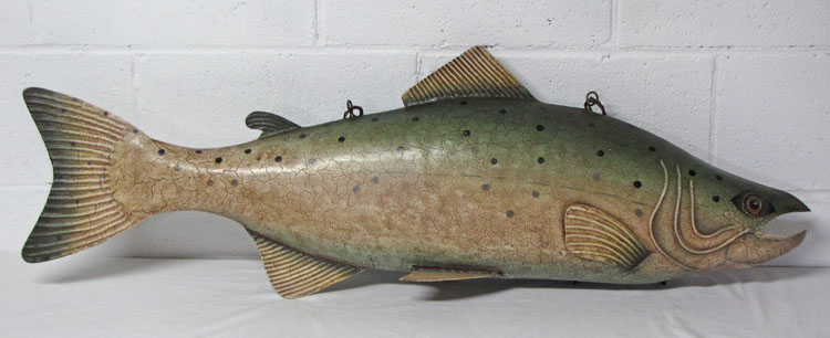 Hanging Fish Trade Sign