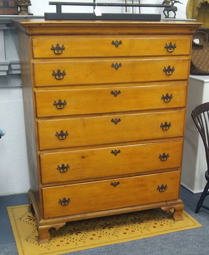 Maple High Chest