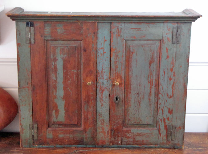 Painted Hanging Cupboard