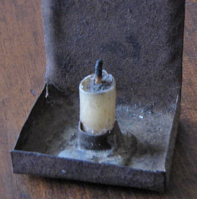 Sheet Tin Candle Sconce